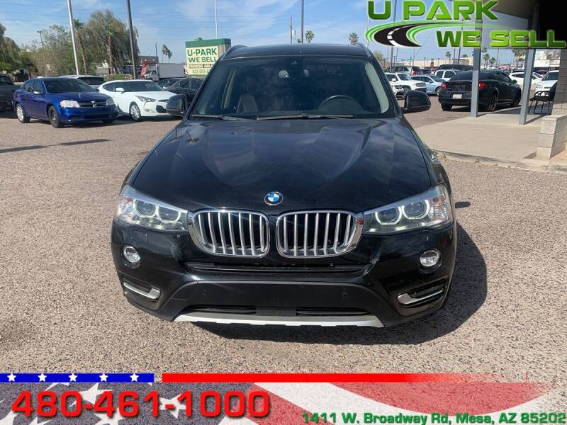 2015 BMW X3 for sale at UPARK WE SELL AZ in Mesa AZ