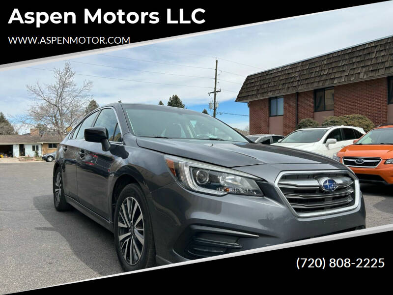 2018 Subaru Legacy for sale at Aspen Motors LLC in Denver CO