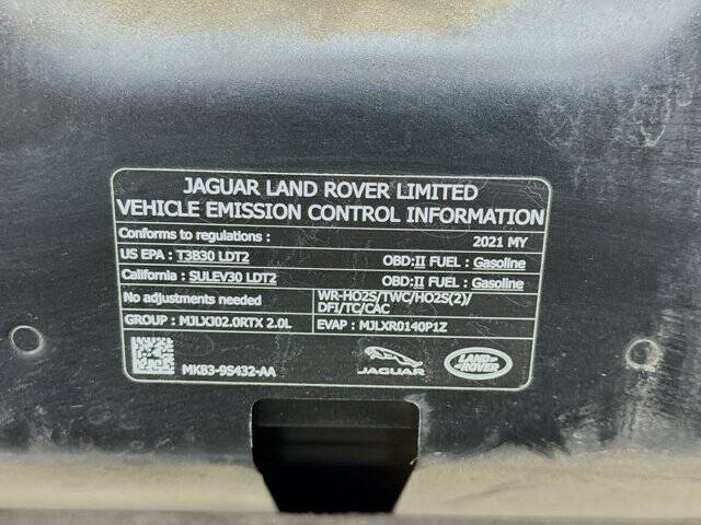 2021 Land Rover Range Rover Velar P250 S
