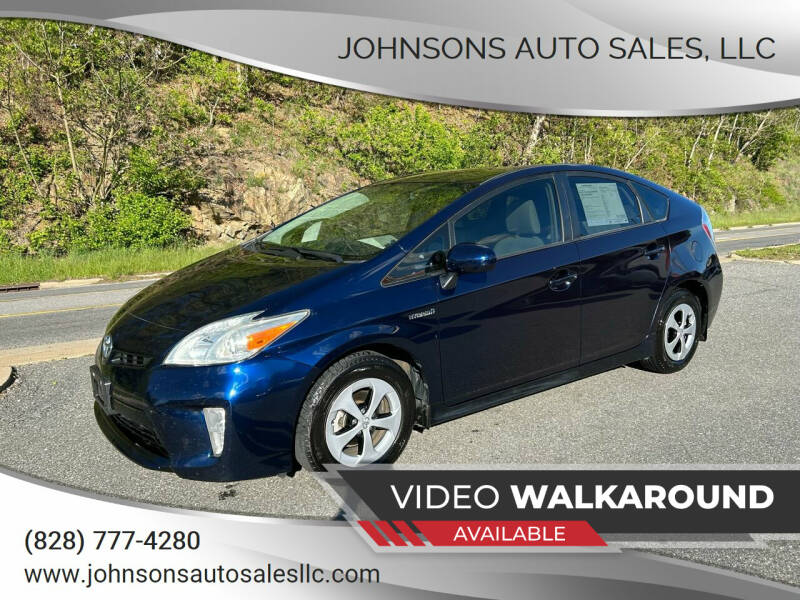 2013 Toyota Prius for sale at Johnsons Auto Sales, LLC in Marshall NC