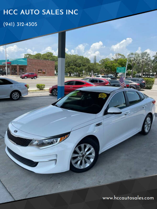 2016 Kia Optima for sale at HCC AUTO SALES INC in Sarasota FL
