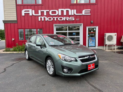 2014 Subaru Impreza for sale at AUTOMILE MOTORS in Saco ME