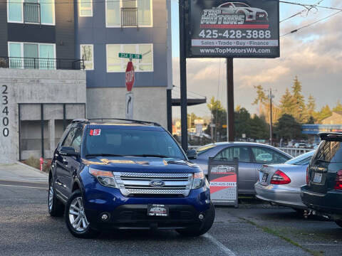 2013 Ford Explorer for sale at Top Motors LLC in Edmonds WA