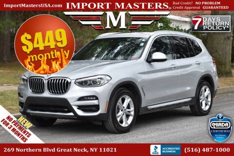 2021 BMW X3 for sale at Import Masters in Great Neck NY