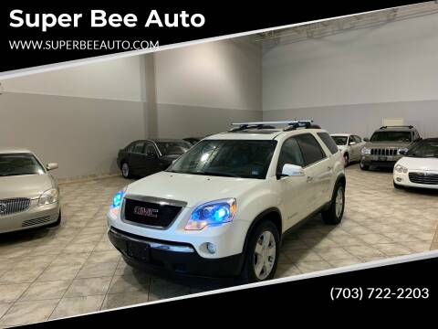 2008 GMC Acadia for sale at Super Bee Auto in Chantilly VA