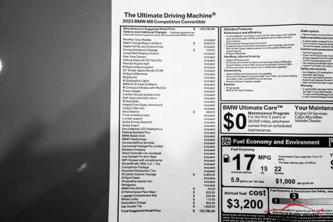 2023 BMW M8 Competition