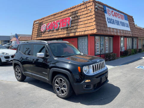 2017 Jeep Renegade for sale at CARSTER in Huntington Beach CA