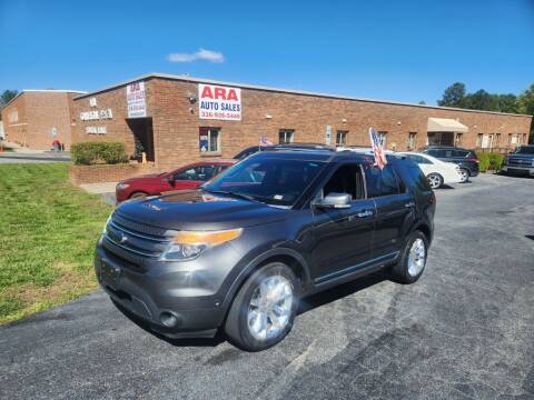 2015 Ford Explorer for sale at ARA Auto Sales in Winston-Salem NC