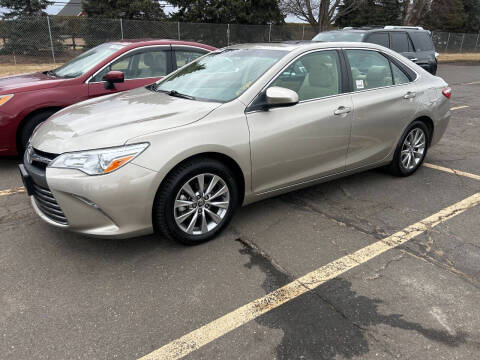 2015 Toyota Camry for sale at BERKSHIRE AUTO SALES in Torrington CT
