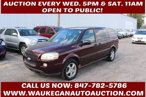 2008 Chevrolet Uplander for sale at Waukegan Auto Auction in Waukegan IL