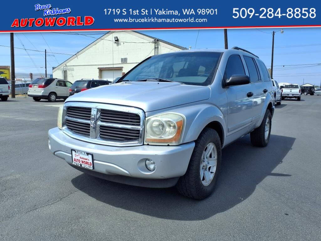 Bright Silver Metallic Clearcoat 2005 Dodge Durango SLT SLT 4WD 4dr SUV 1
