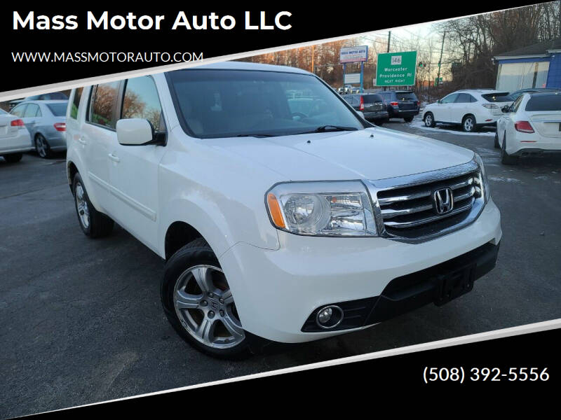 2012 Honda Pilot for sale at Mass Motor Auto LLC in Millbury MA