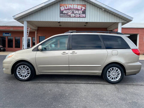 2008 Toyota Sienna for sale at Sunset Auto Sales in Paragould AR