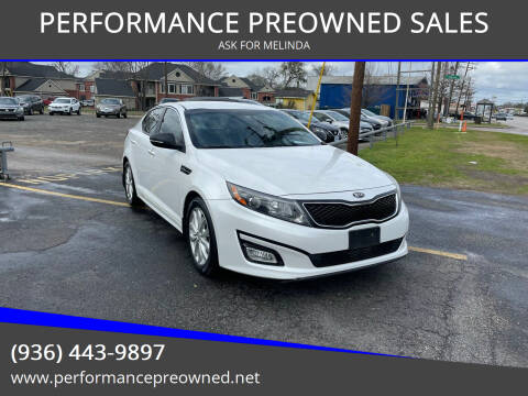2014 Kia Optima for sale at PERFORMANCE PREOWNED SALES in Conroe TX