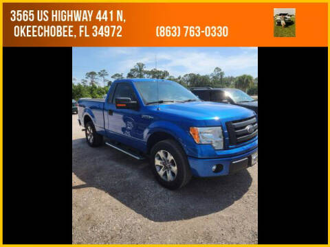2011 Ford F-150 for sale at M & M AUTO BROKERS INC in Okeechobee FL