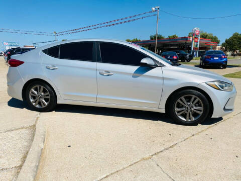2018 Hyundai Elantra for sale at Pioneer Auto in Ponca City OK