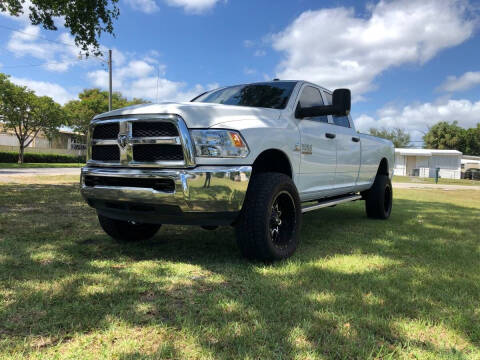 2014 RAM Ram Pickup 2500 Diesel for sale at Transcontinental Car USA Corp in Fort Lauderdale FL