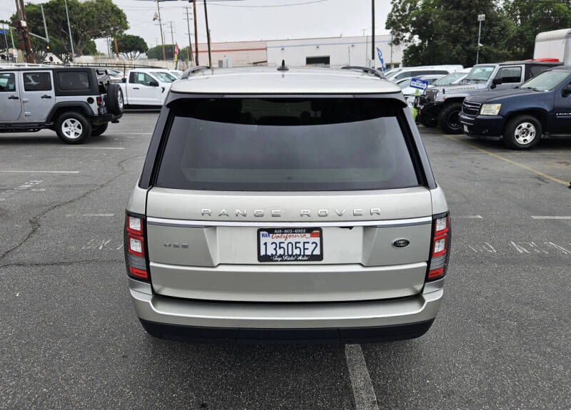 2016 Land Rover Range Rover HSE