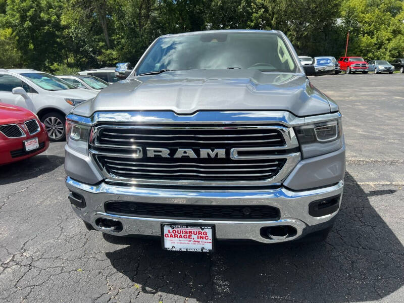 Used 2021 RAM Ram 1500 Pickup Laramie with VIN 1C6SRFJT0MN782570 for sale in Cuba City, WI