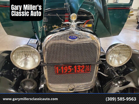 1929 Ford Model A for sale at Gary Miller's Classic Auto in El Paso IL