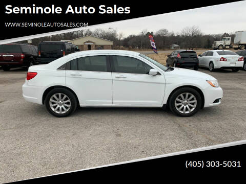 2011 Chrysler 200 for sale at Seminole Auto Sales in Seminole OK