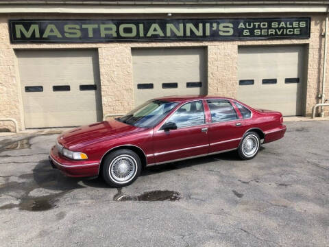 1995 Chevrolet Caprice for sale at Mastroianni Auto Sales in Palmer MA