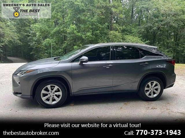 2017 Lexus RX 350 for sale at Sweeney S Auto Sales The Best Auto Broker in Alpharetta, GA