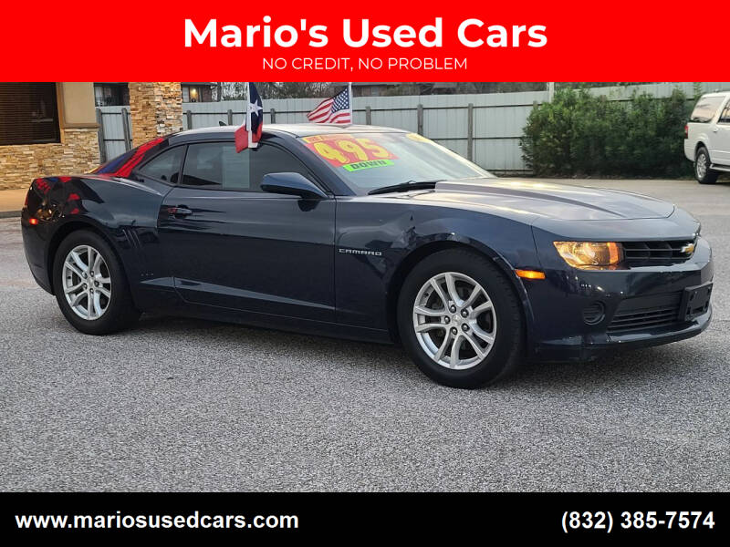 2015 Chevrolet Camaro for sale at Mario's Used Cars - Pasadena Location in Pasadena TX