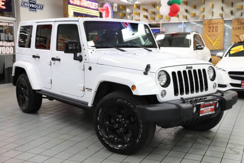 2015 Jeep Wrangler Unlimited for sale at Windy City Motors in Chicago IL