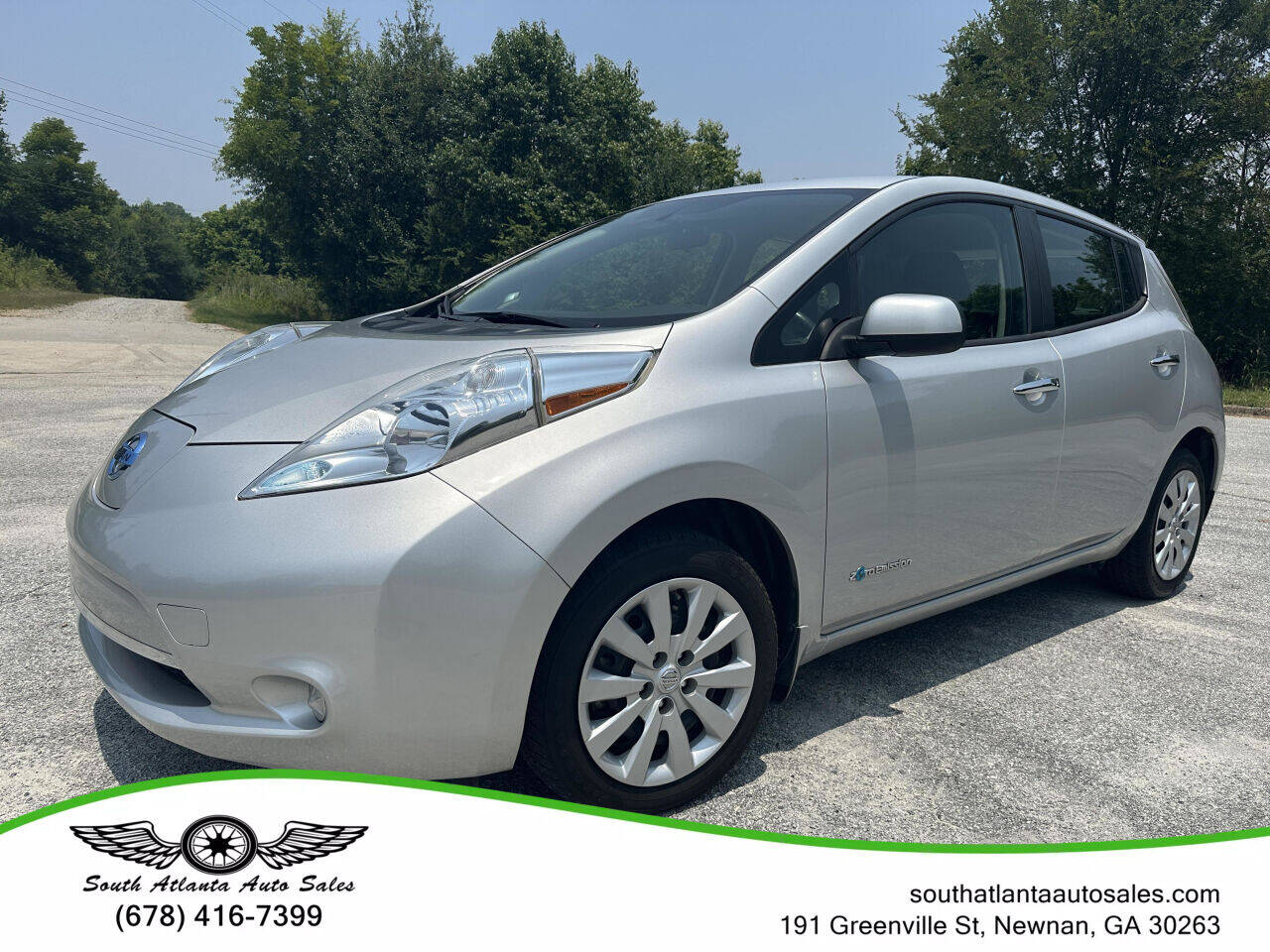 2015 nissan leaf sv hatchback 4d