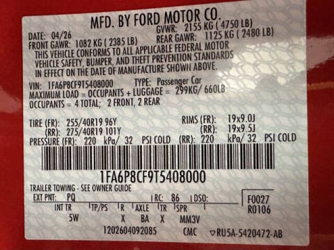 2026 Ford Mustang