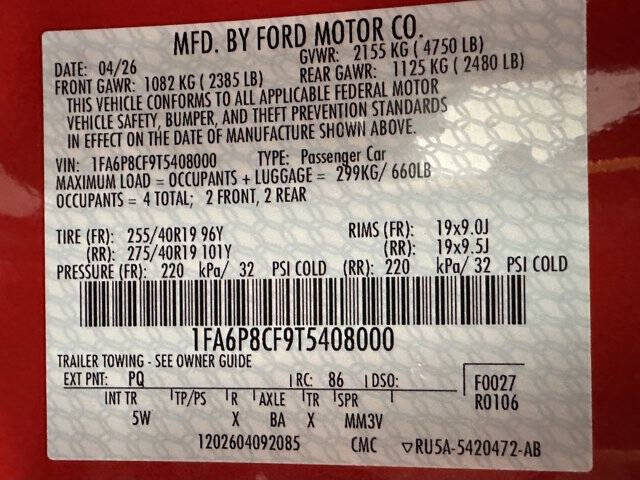 2026 Ford Mustang