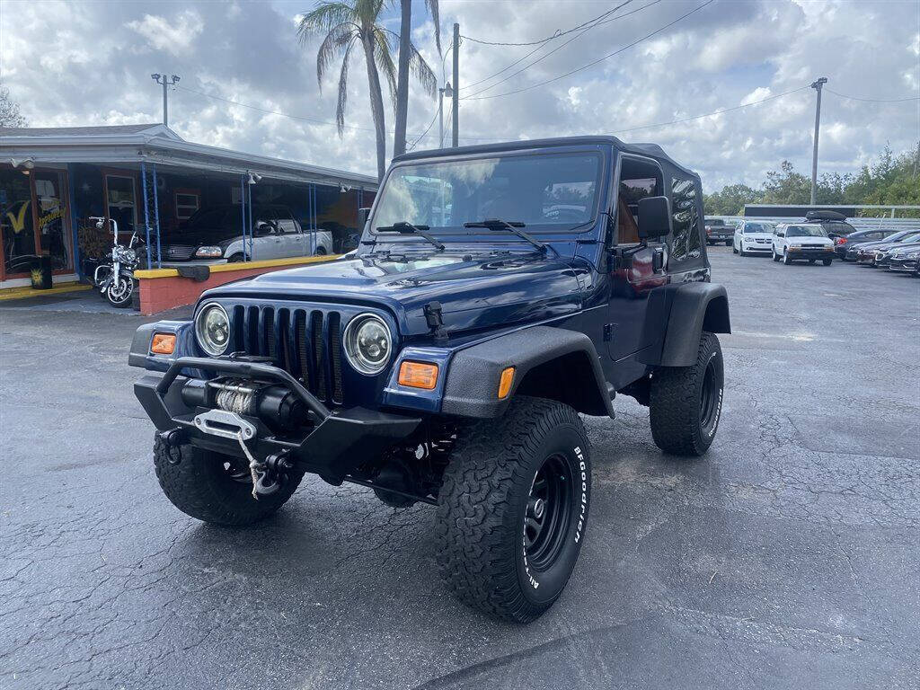 2002 Jeep Wrangler for sale at Sunshine Auto in Pinellas Park, FL