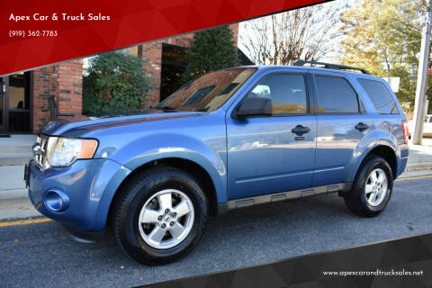 2010 Ford Escape for sale at Apex Car & Truck Sales in Apex NC
