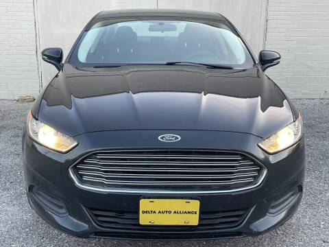 2014 Ford Fusion for sale at Delta Auto Alliance in Houston TX