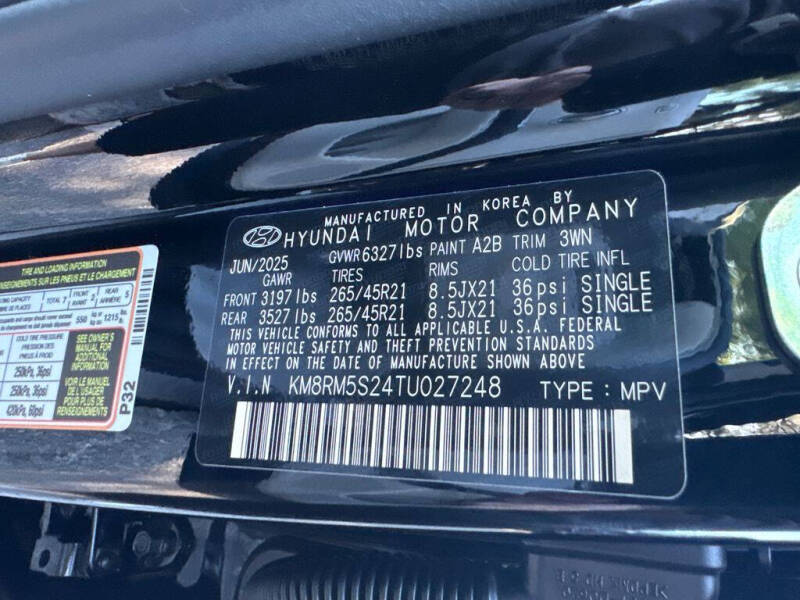 2026 Hyundai Palisade Calligraphy