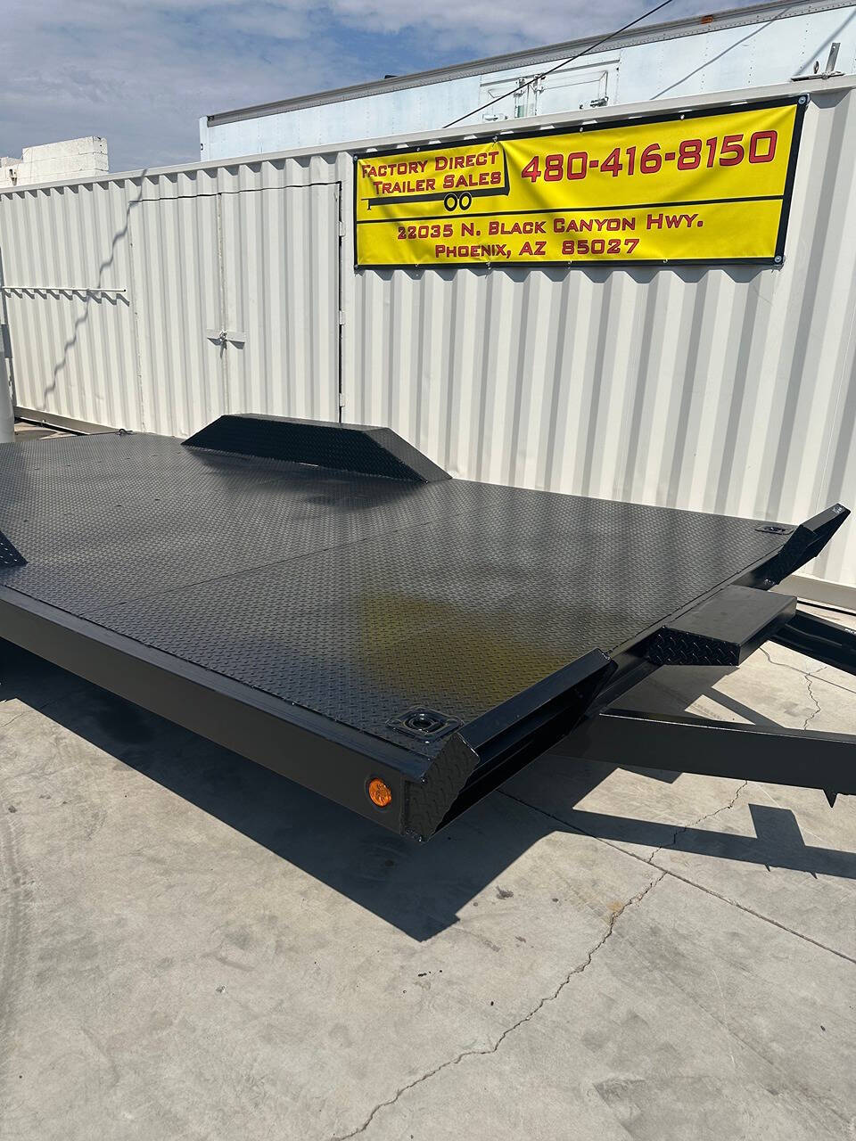 2025 Polestar 20' Steel Bed Drive Over Fender Car/Toy Hauler for sale at Factory Direct Trailer Sales in Phoenix, AZ