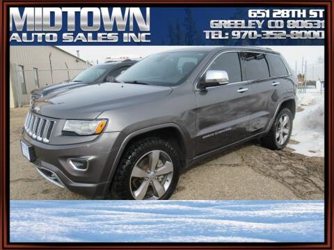 2015 Jeep Grand Cherokee for sale at MIDTOWN AUTO SALES INC in Greeley CO