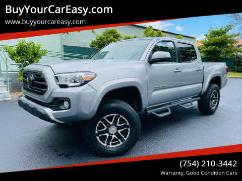 2018 Toyota Tacoma for sale at BuyYourCarEasyllc.com in Hollywood FL