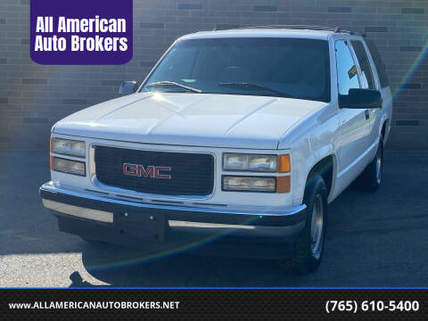 1999 GMC Yukon for sale at All American Auto Brokers in Chesterfield IN