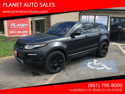 2018 Land Rover Range Rover Evoque for sale at PLANET AUTO SALES in Lindon UT