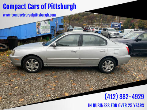 2004 Hyundai Elantra for sale at Compact Cars of Pittsburgh in Pittsburgh PA