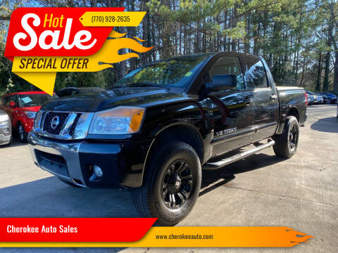 2011 Nissan Titan for sale at Cherokee Auto Sales in Acworth GA