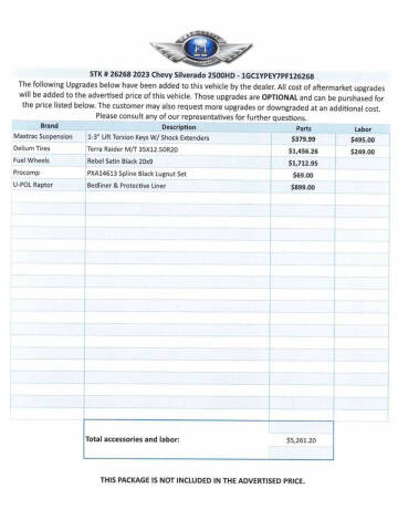 2023 Chevrolet Silverado 2500HD
