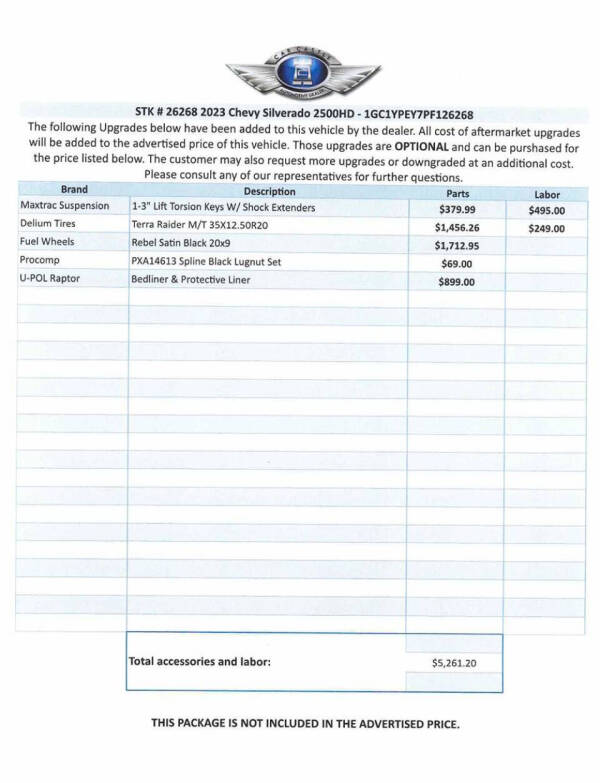 2023 Chevrolet Silverado 2500HD