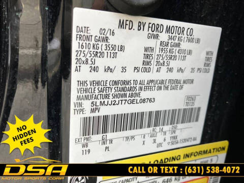 2016 Lincoln Navigator Select