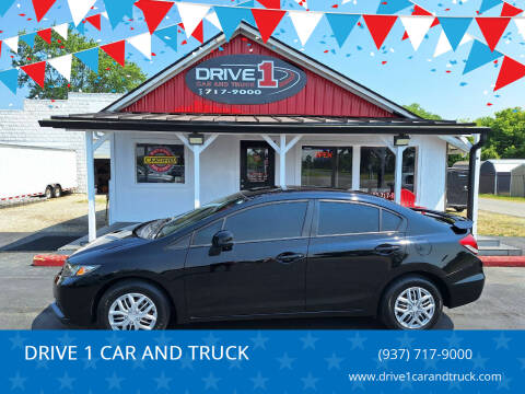 2013 Honda Civic for sale at DRIVE 1 CAR AND TRUCK in Springfield OH