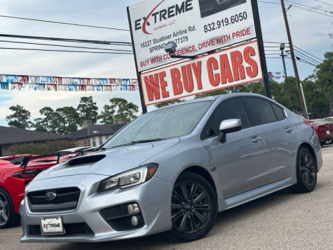 2015 Subaru WRX for sale at Extreme Autoplex LLC in Spring TX