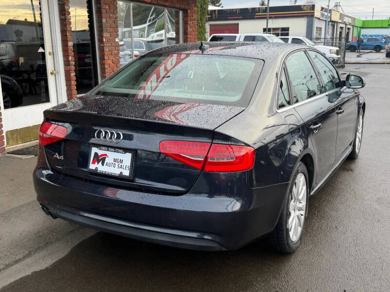 2014 Audi A4 2.0T quattro Premium