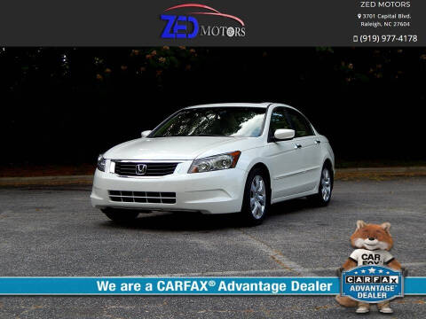 2009 Honda Accord for sale at Zed Motors in Raleigh NC